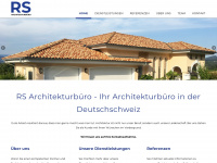 rs-architekturbuero.ch Webseite Vorschau