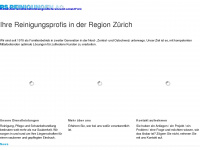 rs-reinigungen.ch Webseite Vorschau