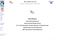 rs-wilhelm.de Webseite Vorschau