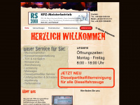 rs2000-berlin.de Webseite Vorschau