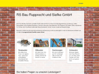 rsbau-gmbh.de Webseite Vorschau
