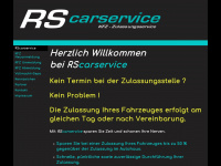 rscarservice.de Webseite Vorschau