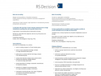 rsdecision.ch Webseite Vorschau