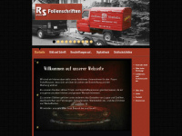 rsfolienschriften.ch Webseite Vorschau