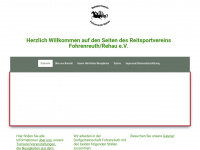 rsv-fohrenreuth-rehau.de Webseite Vorschau