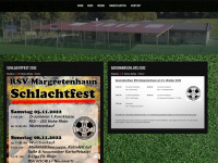 rsv-margretenhaun.de Webseite Vorschau