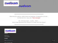 rswebcom.de Webseite Vorschau