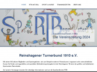 rtb-1910.de Webseite Vorschau