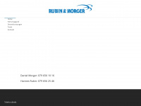 rubin-morger.ch Webseite Vorschau