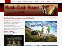 ruck-zuck-buam.at Webseite Vorschau