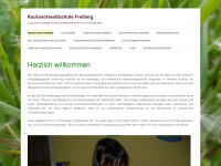 rucksackwaldschule.de Webseite Vorschau