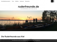 ruderfreunde.de Webseite Vorschau