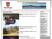 rudolfingen.ch Webseite Vorschau