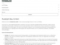 rudolph-bau.de Webseite Vorschau