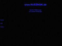 rudzinski.de Webseite Vorschau