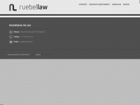 ruebellaw.ch Webseite Vorschau