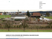 ruedisuehli-baumschulen.ch Webseite Vorschau