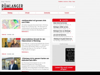 ruemlanger.ch Webseite Vorschau
