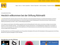 ruetimattli.ch Webseite Vorschau