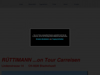 ruettimann-ontour.ch Webseite Vorschau