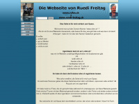 rufen.ch Webseite Vorschau