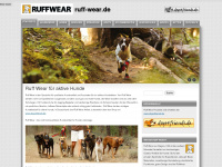ruff-wear.de Webseite Vorschau