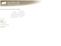 rufina.ch Webseite Vorschau