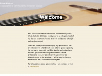 ruhe-gitarren.de Webseite Vorschau