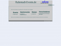 ruhrstadt-events.de Webseite Vorschau