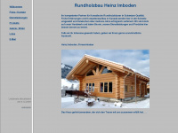 rundholzbau.ch Webseite Vorschau