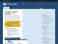 vb-paradise.de Webseite Vorschau