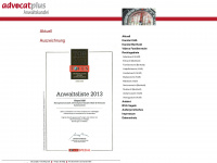 advocatplus.de Webseite Vorschau
