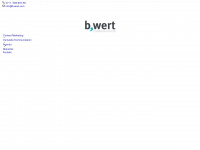b-wert.com Webseite Vorschau