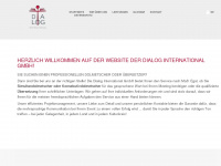 dialog-int.com Webseite Vorschau