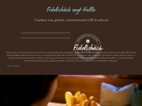 fidelisbaeck.de Webseite Vorschau