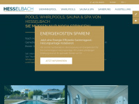 hesselbach-schwimmbadtechnik.de Webseite Vorschau