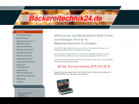 bäckereitechnik24.de Webseite Vorschau