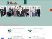 rusche-personalservice.at Webseite Vorschau