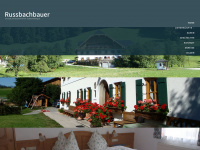 russbacher.at Webseite Vorschau