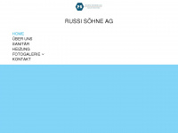 russi-soehne.ch Webseite Vorschau