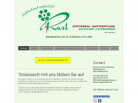 rust-gartenbau.ch Webseite Vorschau