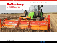 ruthenberg-landtechnik.de Webseite Vorschau