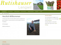rutishauser-lengwil.ch Webseite Vorschau