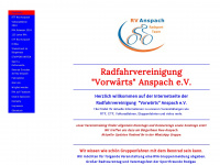 rv-anspach.de Webseite Vorschau