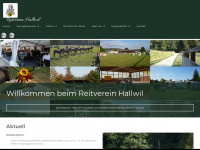 rv-hallwil.ch Webseite Vorschau