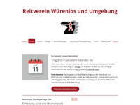 rv-wuerenlos.ch Webseite Vorschau
