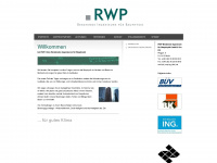 rwp-ingenieure.de Webseite Vorschau