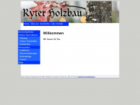 ryterholzbau.ch Webseite Vorschau