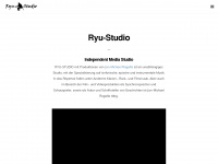 ryu-studio.de Webseite Vorschau