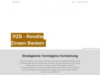 rzb.co.at Webseite Vorschau
